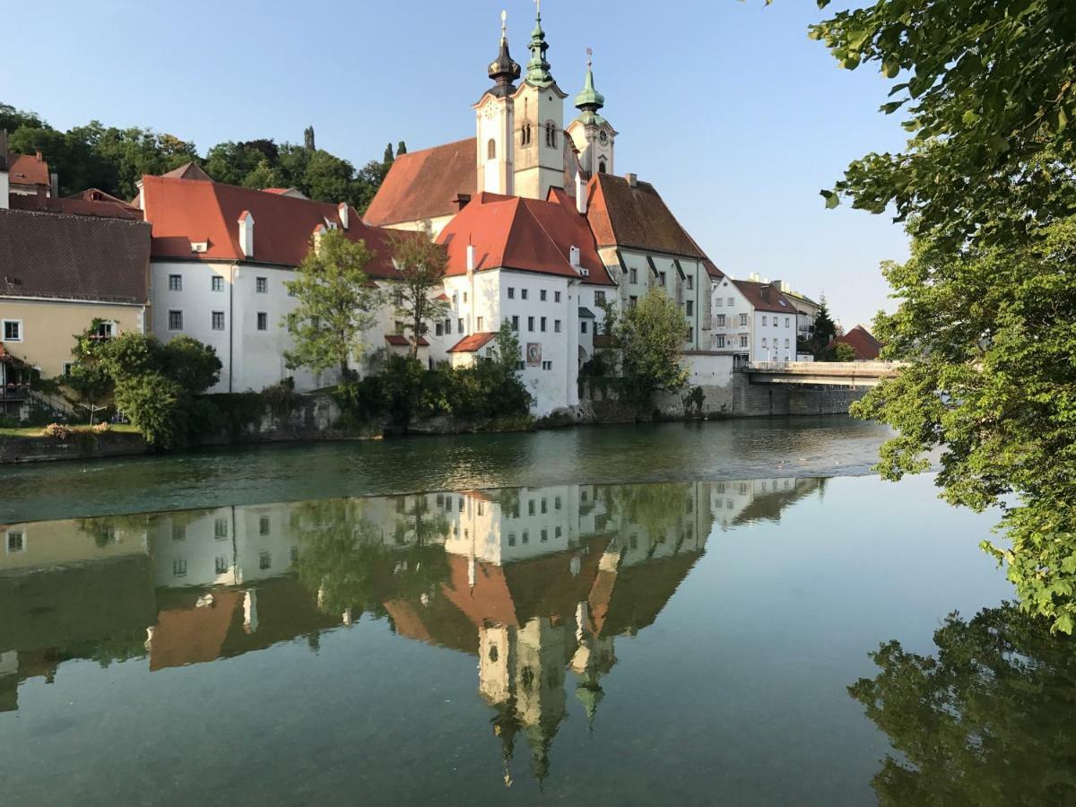 Lovely Flat In A Lovely City Steyr Luaran gambar